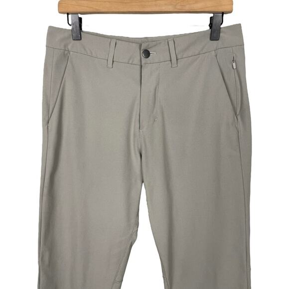 Lululemon Commission Pant Slim Warpstreme Riverstone Size 30 Athletic Performace - Picture 4 of 10